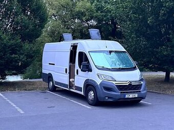 Obytná dodávka Citroen Jumper, r.v.2016, 157800 km