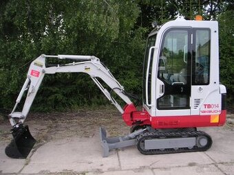 Minibagr , minirypadlo TAKEUCHI TB 014