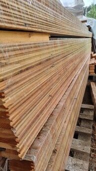 Vyprodej modrinovych palubekB/C 9,6x1,9x400cm