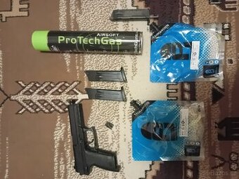 Prodám Airsoft pistoli MK23 se vším příslušenstvím