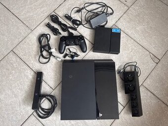 PS4 a příslušenství (ovladač, kamera, větrání, kabely…)
