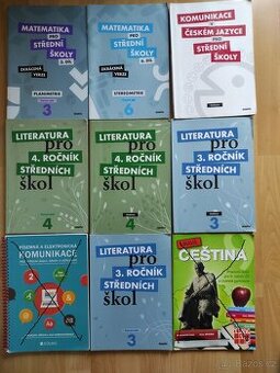 učebnice SŠ matematika literatura od 50Kč