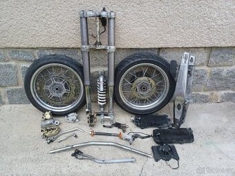 KTM LC4 640 - 620 KOLA, TLUMIČE, PUMPY, BRZDIČE ...