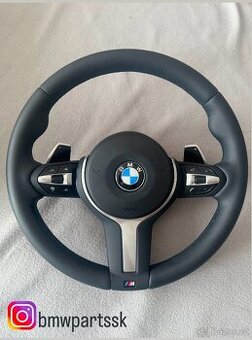 Predám BMW volant Mpacket F10/F01 s pádlami - 1