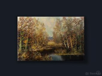 Autumn / Jeseň – olej na plátne, 90 × 60 cm