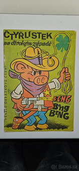 Čtyřlístek č.4 - Na divokém západě - Original 1969