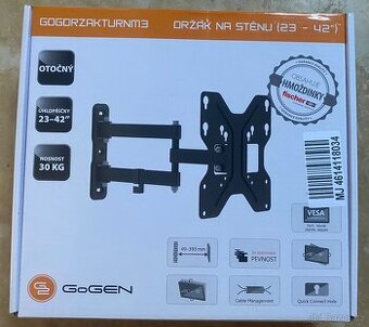 Prodam NEROZBALENY otocny drzak na tv GoGEN GOGDRZAKTURNM3