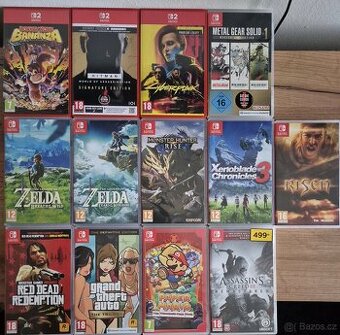 Hry pro Nintendo switch