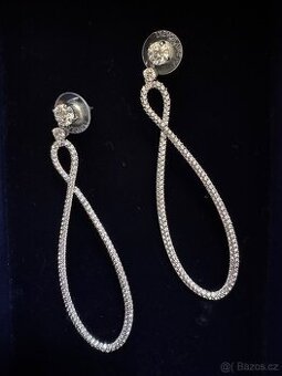 Náušnice zn. Swarovski- nové