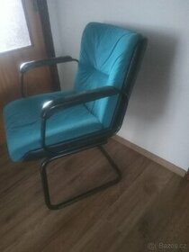 Trubková židle - pohupovaci, jak nová