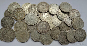 Stříbrné 1/2 marky 1905-1918