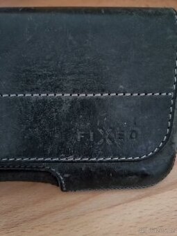 Horizontální kožené pouzdro FIXED