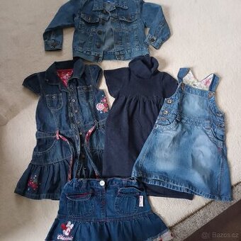 Riflové oblečení na 3-4 roky