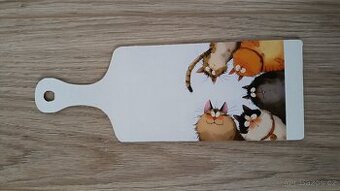 Dekorační prkénko kocky