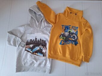Dětská chlapecká mikina, vel. 122 / 128