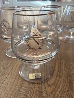 Sada sklenic Bohemian glass