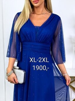 NOVÉ plesové šaty TŘPYTIVÉ