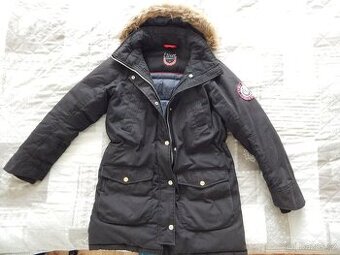 Dámská zimní bunda/ parka vel. 38 (ozn. 36)
