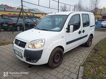 Fiat Doblo Cargo 1.9 JTD 77 kw 5 MÍST,R.V 2009,STK 11/2027.