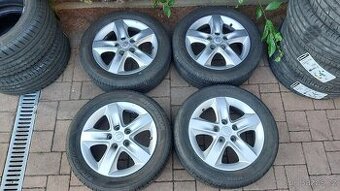 ALU letní 16", orig. KIA, rozteč 5x114,3mm, pneu 205/55/16