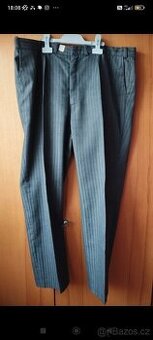Pánské pruhované kalhoty