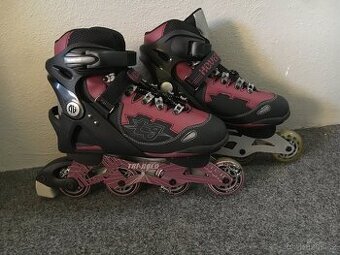 Nové in-line brusle TRI - GOLD