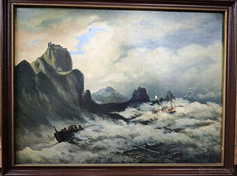 obraz Rozbouřené moře - Paur