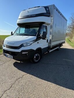 IVECO Daily 50C18HA8Z valník s plachtou a hydraulickým čelem