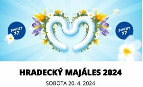 Vstupenka na Majáles, Hradec Králové, Sweet17 (20. 4. 2024)