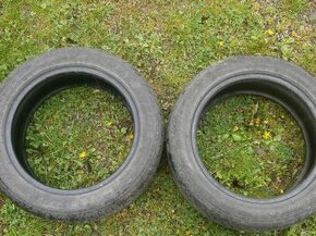 2x Letní gumy DUNLOP  195/50 R15 vzorek je: 2x 7MM - 1