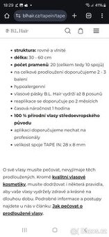 Tape in vlasy