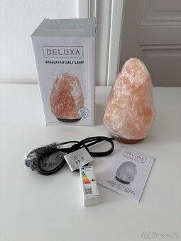 Himálajská solná lampa 20cm značka Deluxa