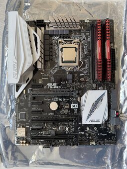 MB Asus Z170-PRO + i7-6700K + RAM 32GB