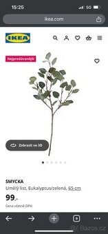 Umělý eukalyptus IKEA SMYCKA - 1