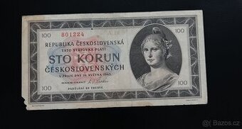 100kčs 1945