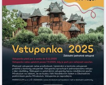 Vstupenka Mirakulum