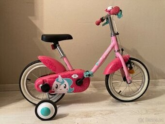 Dětské kolo 500 Unicorn BTWIN 14” (90 -105 cm)