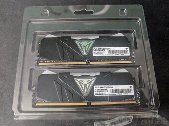 Patriot Viper RGB Series 16GB KIT DDR4 3200 Mhz CL16 černá