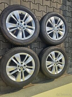 5x112 18 7J ET43 Škoda Kodiaq vč. Zánovních zim. pneu