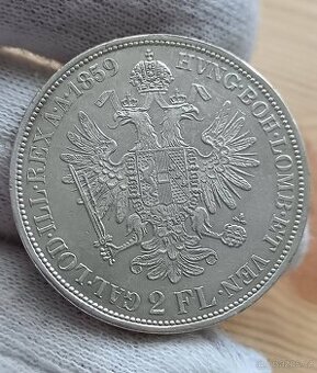 2 Zlatník RU 1859 B František Josef I.