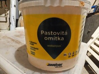 Omítka silikonová weberpas silikon zrnitá 1,5 mm