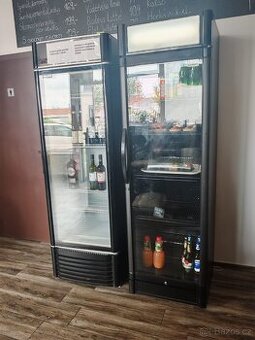 Gastro prosklené lednice vistríny na nápoje Techcold a GGM g