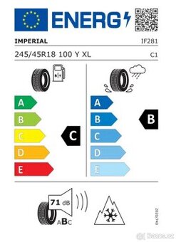 Zimní pneu 245/45 r18