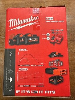 Milwaukee sada M18 HNRG-552 nová