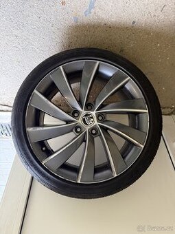 Alu kola Škoda 18” – 7.5Jx18H2 ET51 – originál
