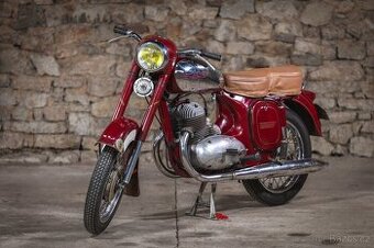 JAWA 350/354 KÝVAČKA ''EXPORT FRANCIE / CHOBOT''