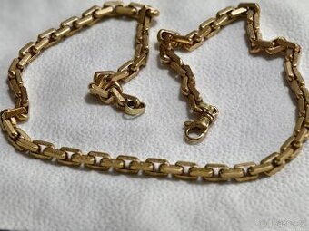 Zlatý řetěz pilka - zakázková výroba