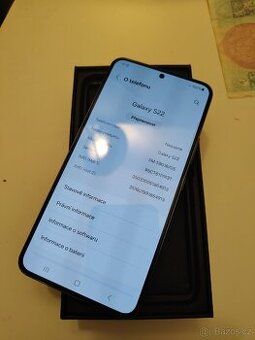 Samsung S22. 8/128gb Dobrý stav V KRABIČCE