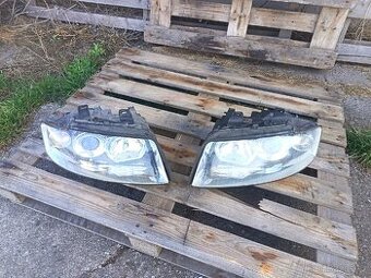 Přední světla Audi A4 B6...H7+H7