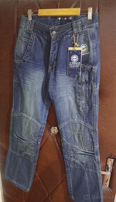 Nové pánské kevlarové moto jeansy Held Ractor, vel. 30/34